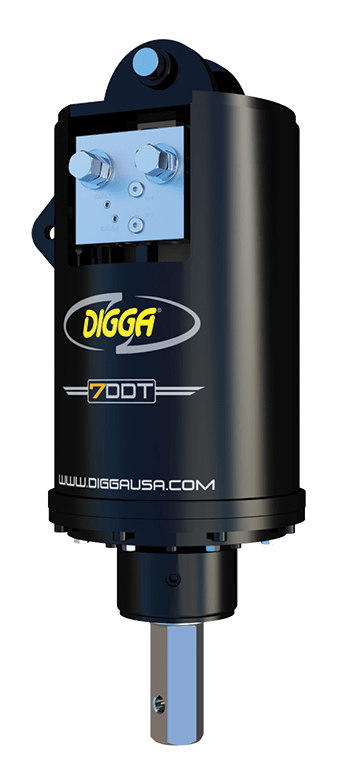 DIGGA 7DDT 2 Speed High Flow Auger Drive with a 2.5" Hex Output Shaft
