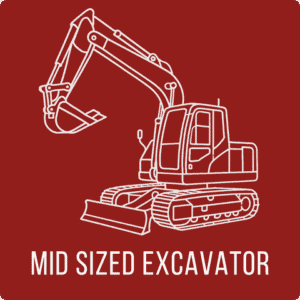 Mid Sized Excavator