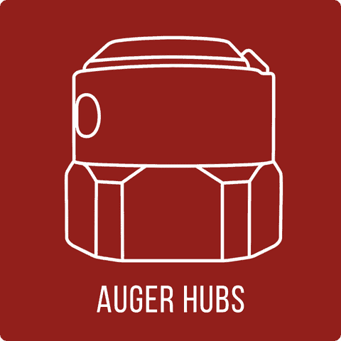 Auger Hubs Red Icons